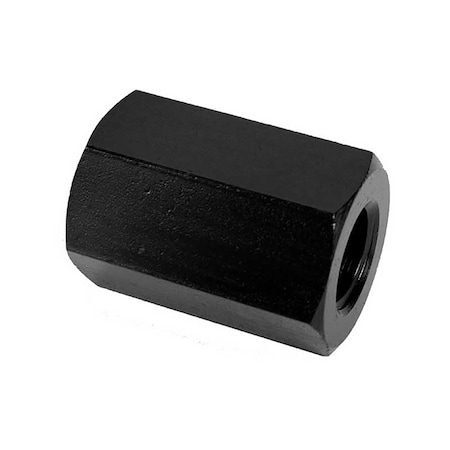 Stm Coupling Nut, 3/4"-10, Steel, Black Oxide 333678